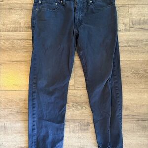 Levi's Men's Dark Blue Straight Jeans